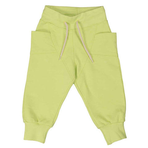 Lime Green College Baggy Pants