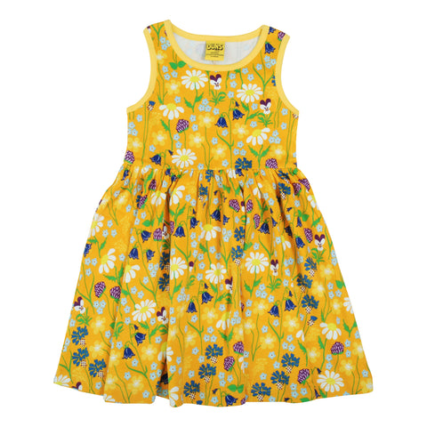 Midsummer Yellow Twirly Dress